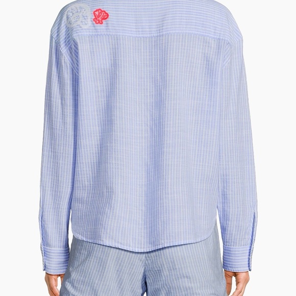 Lilly Pulitzer
BONDI JACARANDA BLUE BEACH DAY SET. Button down/Draw string short - Picture 5 of 14